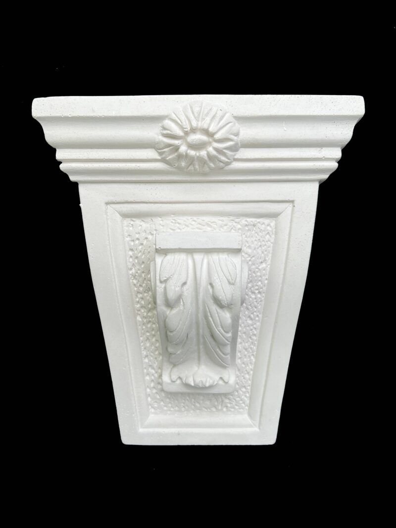 CCKS-08 / T37 Acanthus Block and Flower Keystone with Cap