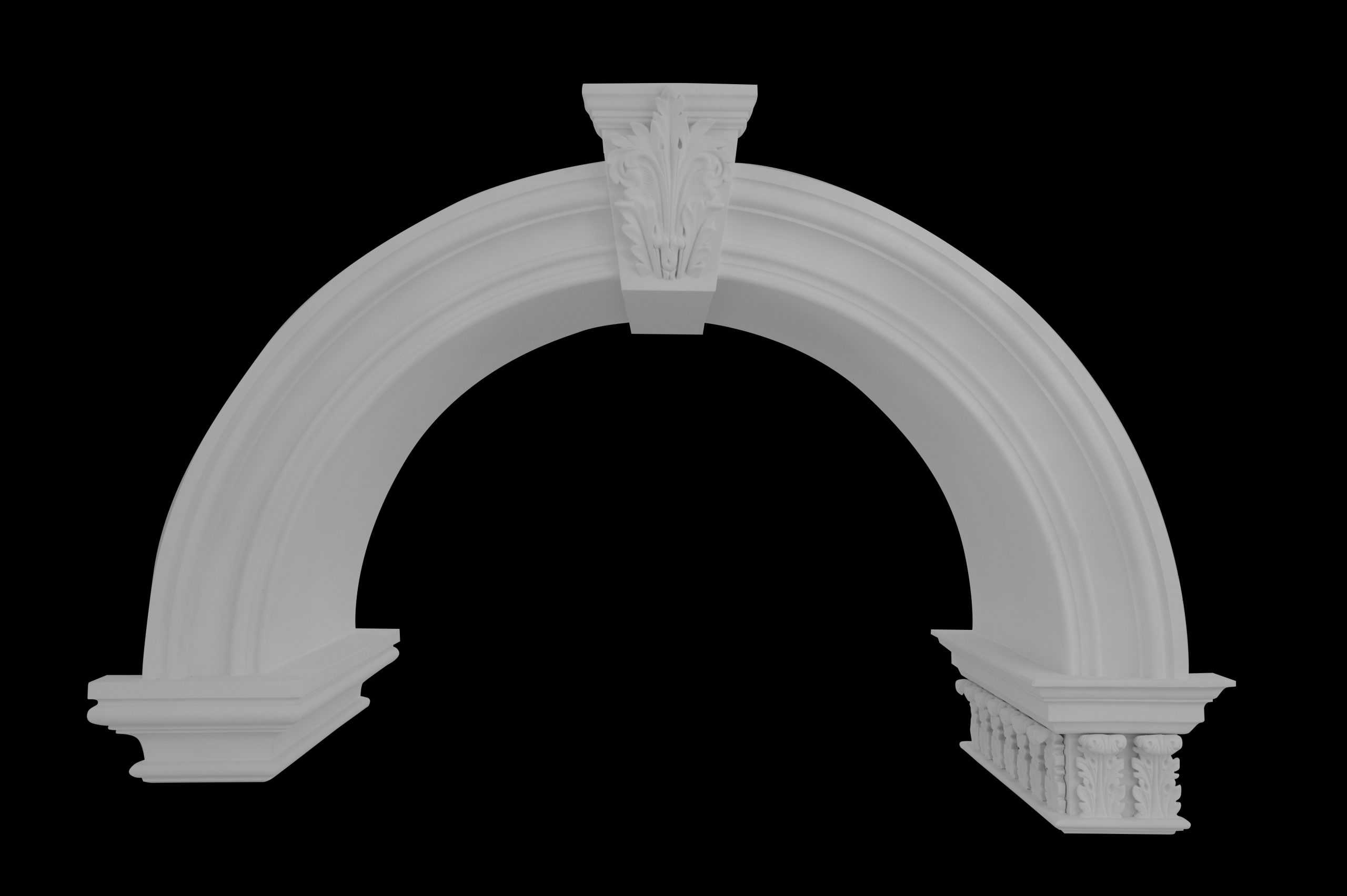 Arches/Arch Sweeps/Capitals/Neck Moulds